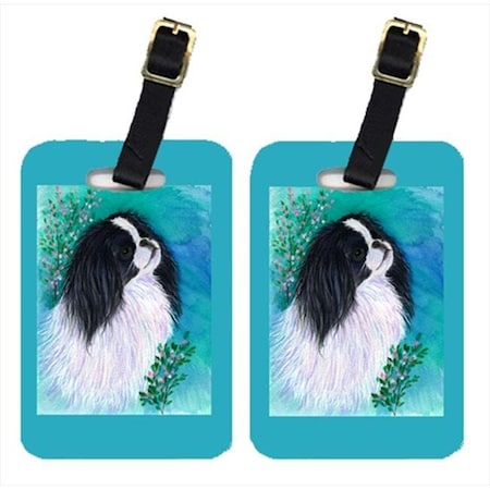 Carolines Treasures Carolines Treasures SS8134BT Japanese Chin Luggage Tags; Pack - 2 SS8134BT